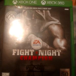 Fight night champion for Xbox one and Xbox 360